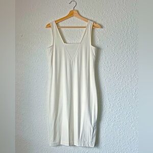 DKNY cream dress
